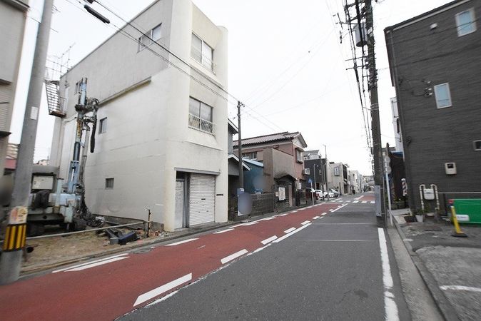 南区大岡2丁目 新築戸建 前面道路含む外観