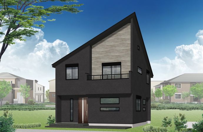 南区大岡5丁目 新築戸建 外観パース図 南区大岡5丁目 新築戸建 外観パース図