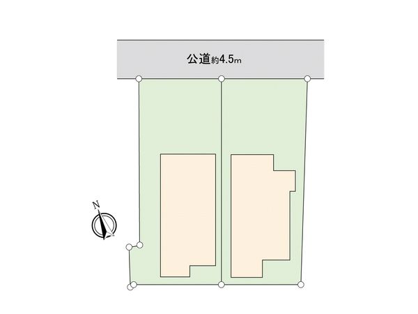 港南区上永谷5丁目 新築戸建 G号棟 全体区画図 港南区上永谷5丁目 新築戸建 G号棟 全体区画図