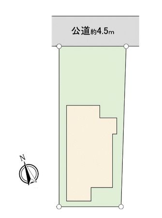 港南区上永谷5丁目 新築戸建 F号棟 区画図 港南区上永谷5丁目 新築戸建 F号棟 区画図