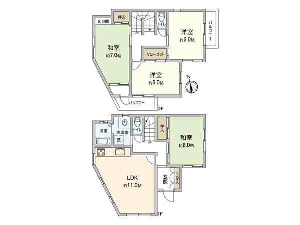 間取図(平面図)