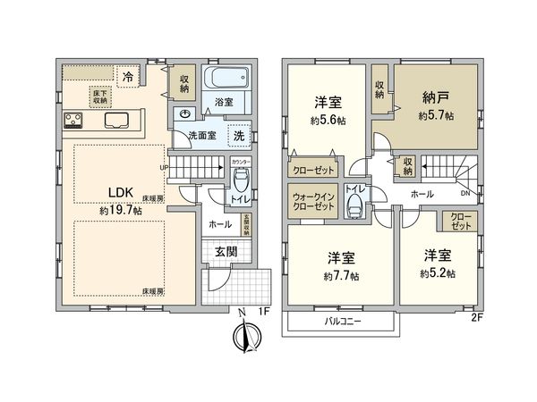 間取図(平面図)