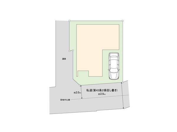港南区上大岡東1丁目 新築戸建 区画図 港南区上大岡東1丁目 新築戸建 区画図