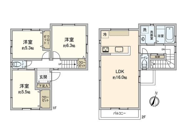 間取図(平面図)