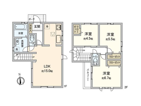 間取図(平面図)