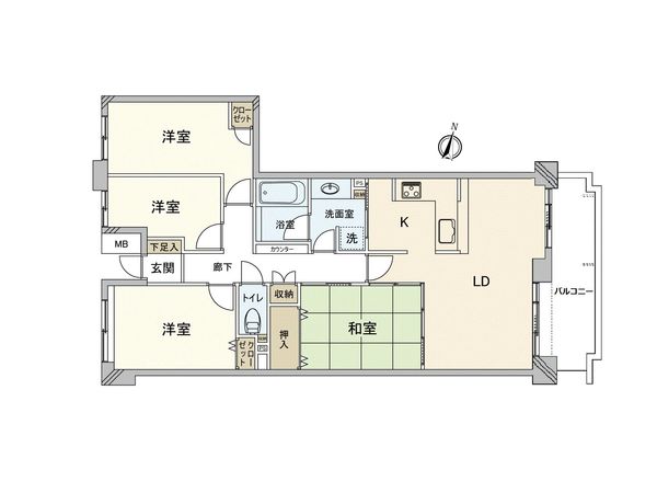 間取図(平面図)