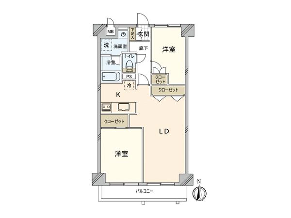 ニックハイム上大岡第6 間取図(平面図) ニックハイム上大岡第6 間取図(平面図)