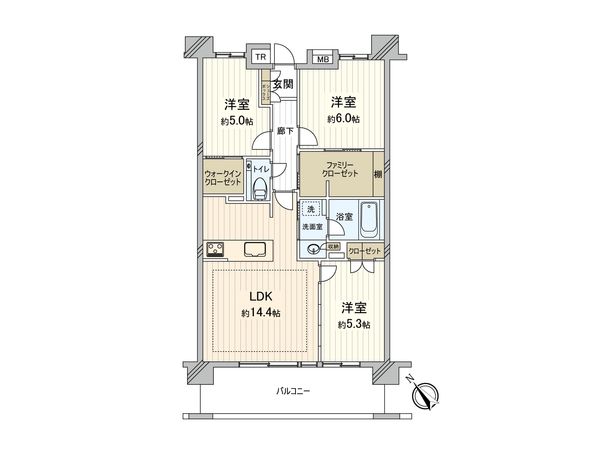 間取図(平面図)