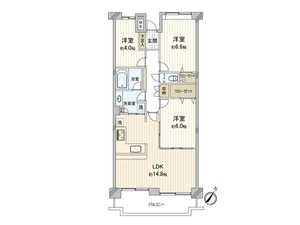 間取図(平面図)