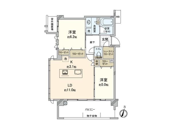 間取図(平面図)
