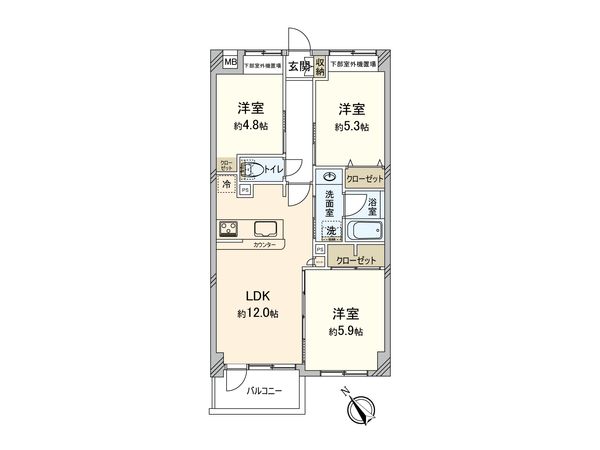 間取図(平面図)