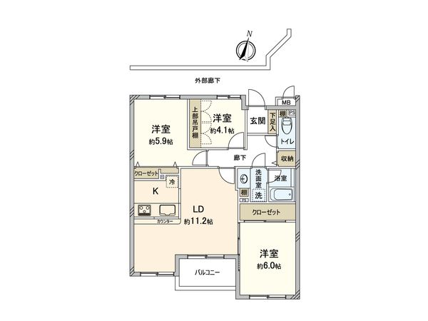 間取図(平面図)