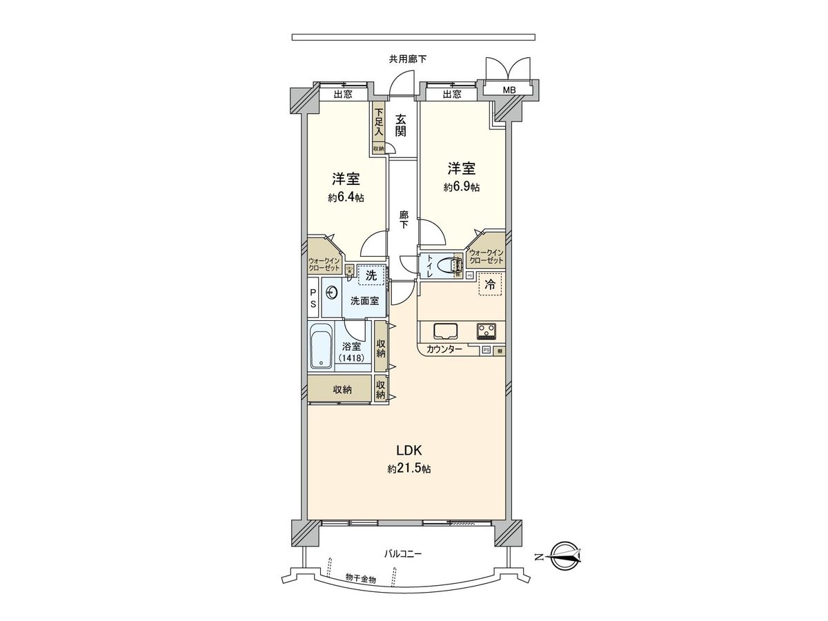 ビクトリアヒルズ横濱サウス 間取図(平面図) 間取図(平面図)