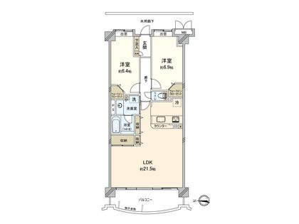 ビクトリアヒルズ横濱サウス 間取図(平面図)