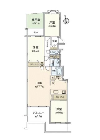 間取図(平面図)