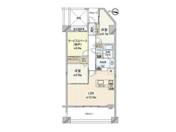 間取図(平面図)