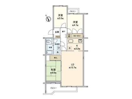 間取図(平面図)
