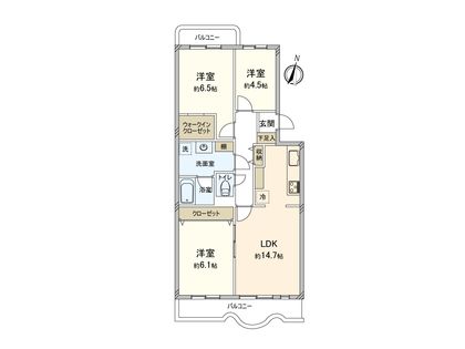 間取図(平面図)