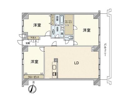 間取図(平面図)
