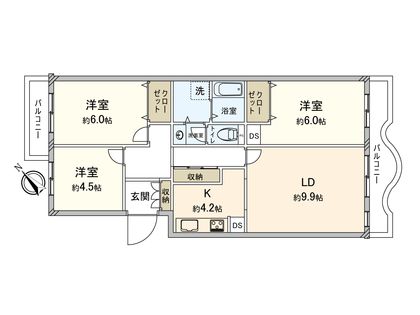 間取図(平面図) 間取図(平面図)