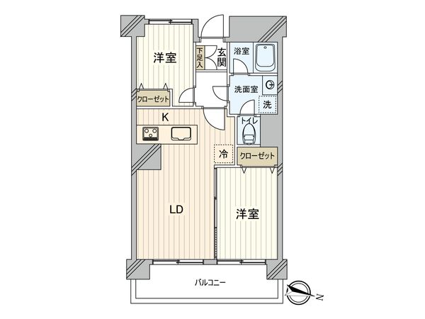 ドルフ磯子 間取図(平面図)