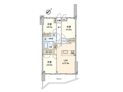 間取図(平面図)