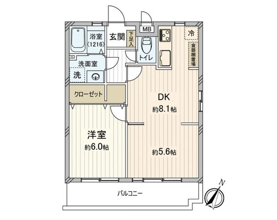 ニックアーバンハイム上大岡第2 間取図(平面図) ニックアーバンハイム上大岡第2 間取図(平面図)
