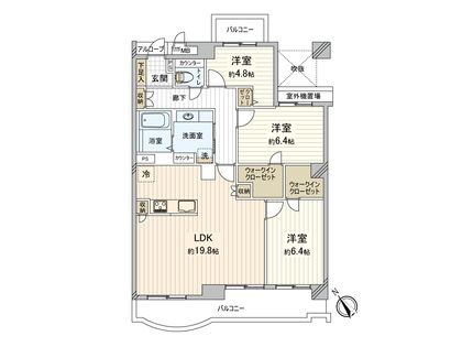 間取図(平面図)