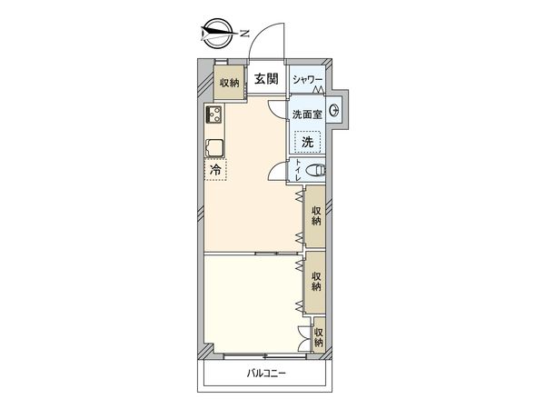 第一スカイハイム 間取図(平面図) 間取図(平面図)