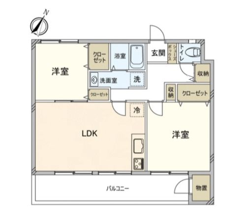 汐見台第6団地 2701号棟 間取図(平面図) 汐見台第6団地 2701号棟 間取図(平面図)