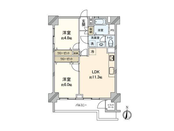 森町ビル 間取図(平面図) 森町ビル 間取図(平面図)