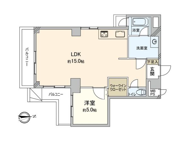 マイキャッスル上大岡 間取図(平面図) 間取図(平面図)