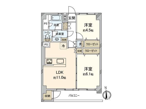 森町ビル 間取図(平面図) 森町ビル 間取図(平面図)