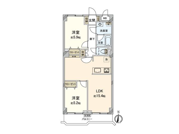 弘明寺ニューフラワーマンション 間取図(平面図) 弘明寺ニューフラワーマンション 間取図(平面図)