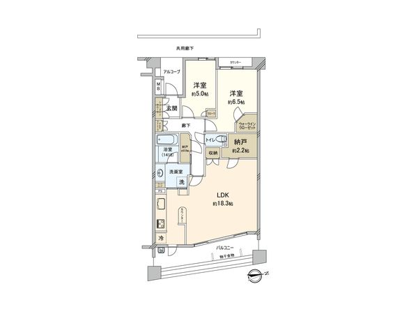 パークホームズ横浜弘明寺シーズンフォート 間取図(平面図) パークホームズ横浜弘明寺シーズンフォート 間取図(平面図)