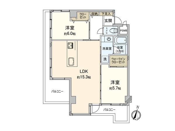 GSハイム上大岡 間取図(平面図) GSハイム上大岡 間取図(平面図)