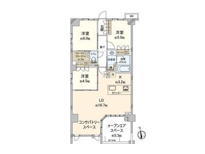 間取図(平面図)
