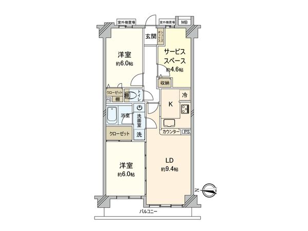 ナイスアーバンプラザ弘明寺 間取図(平面図) 間取図(平面図)