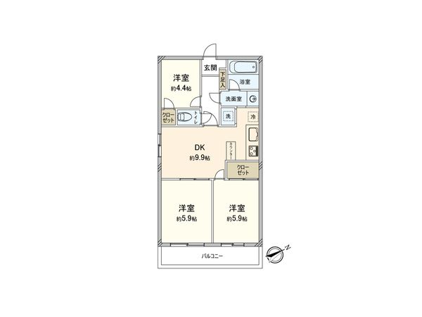 間取図(平面図)