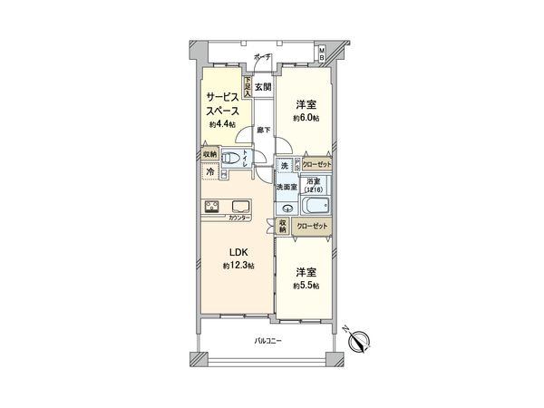 間取図(平面図)