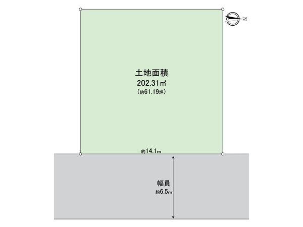 能見台1丁目 土地 区画図 能見台1丁目 土地 区画図