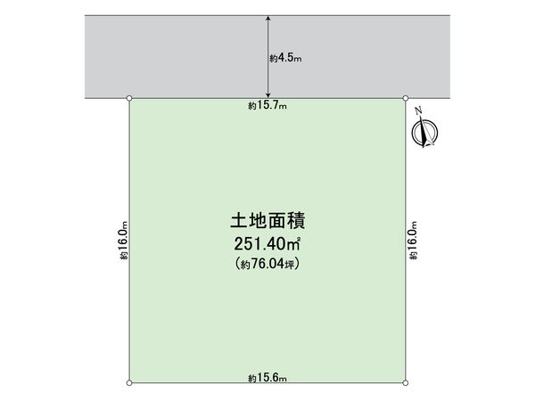 金沢区釜利谷西6丁目 土地 区画図 区画図
