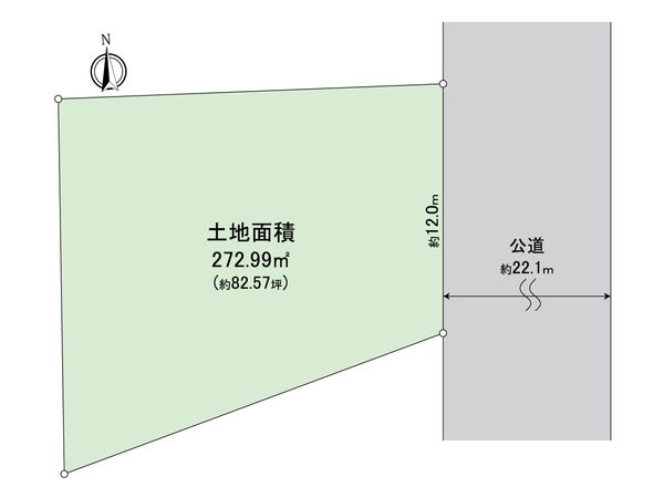 横須賀市安浦町 土地 区画図