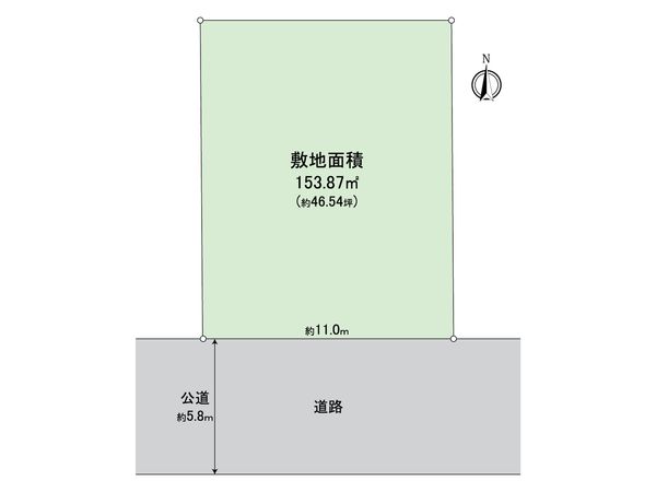 金沢区釜利谷東3丁目 土地 区画図 金沢区釜利谷東3丁目 土地 区画図