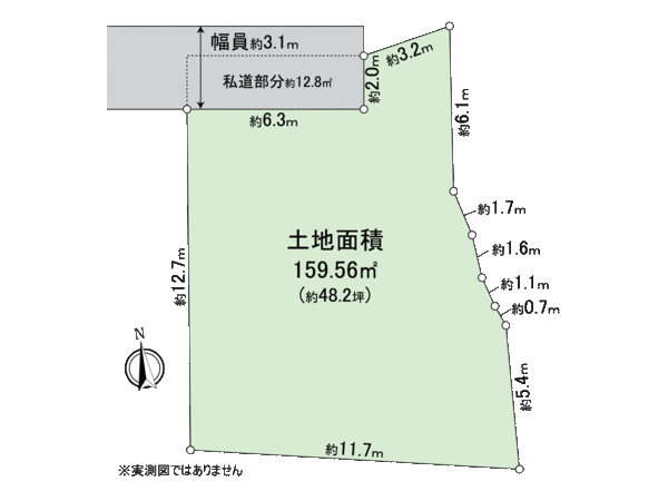 横浜市金沢区町屋町 土地 地形図