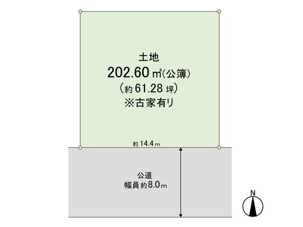 岩戸4丁目 土地 区画図 岩戸4丁目 土地 区画図