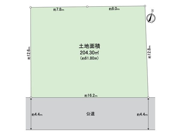 金沢区柳町 土地 区画図 金沢区柳町 土地 区画図