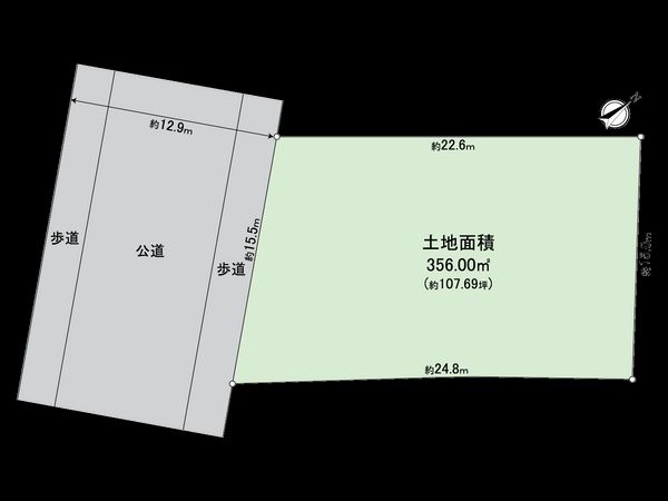 金沢区寺前1丁目 土地 区画図 金沢区寺前1丁目 土地 区画図