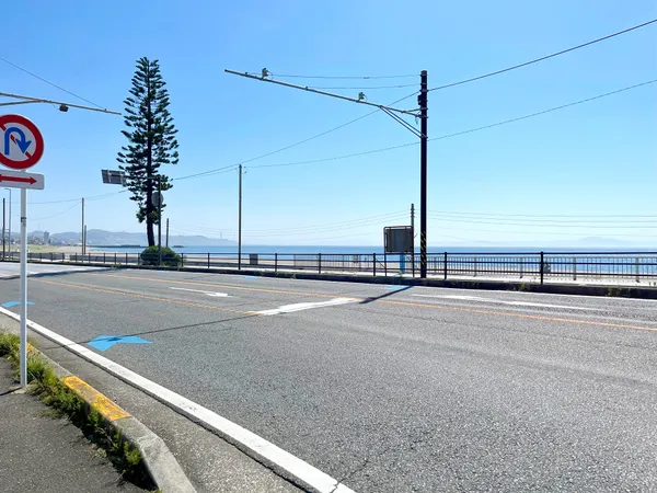 海岸道路まで約40ｍ