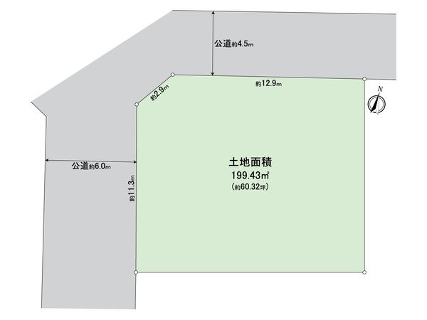 湘南鷹取5丁目 土地 区画図 湘南鷹取5丁目 土地 区画図